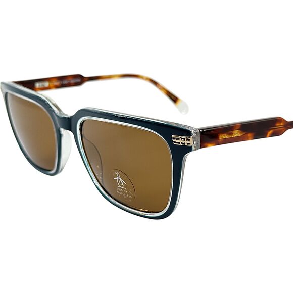 Penguin The Suspender 2.0 Mens Plastic Polarized Sunglass Faded DN Denim 55-20 - Picture 2 of 5